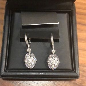 New Nadri Crystal Drop Earrings